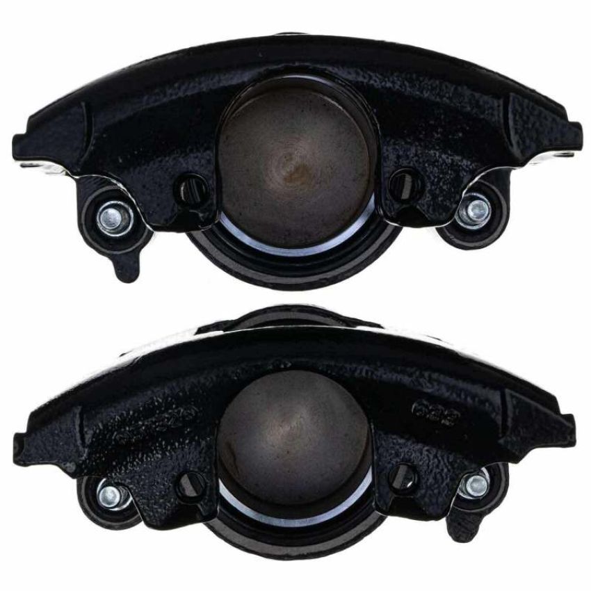 PowerStop S4297BLK Black Powder Coated Calipers