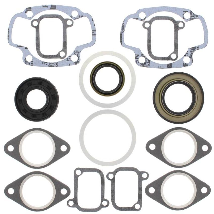 Vertex Pistons 711112 Vertex Gaskets 1981 Kawasaki Drifter FC/2 Complete Gasket Kit w/ Oil Seals