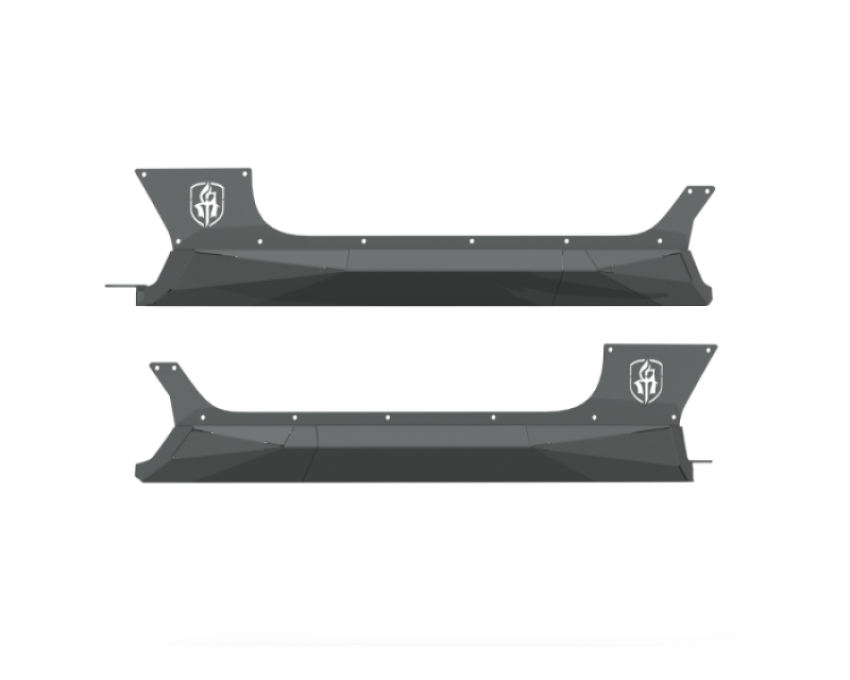 Road Armor 518ARG2B 2018+ Jeep Wrangler JL 2-Door Stealth Rocker Guards - Tex Blk