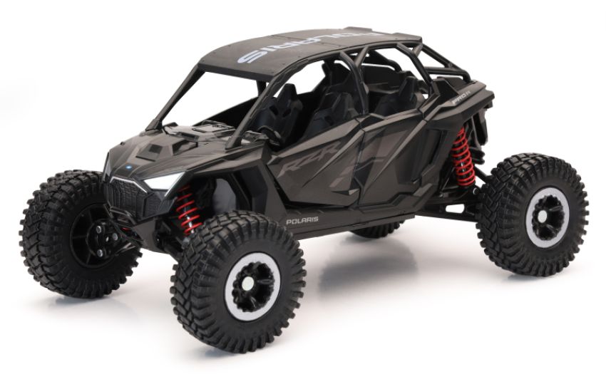 New Ray Toys 58466B Polaris RZR Pro R 4 Rock Crawler Stealth Black Scale - 1:18