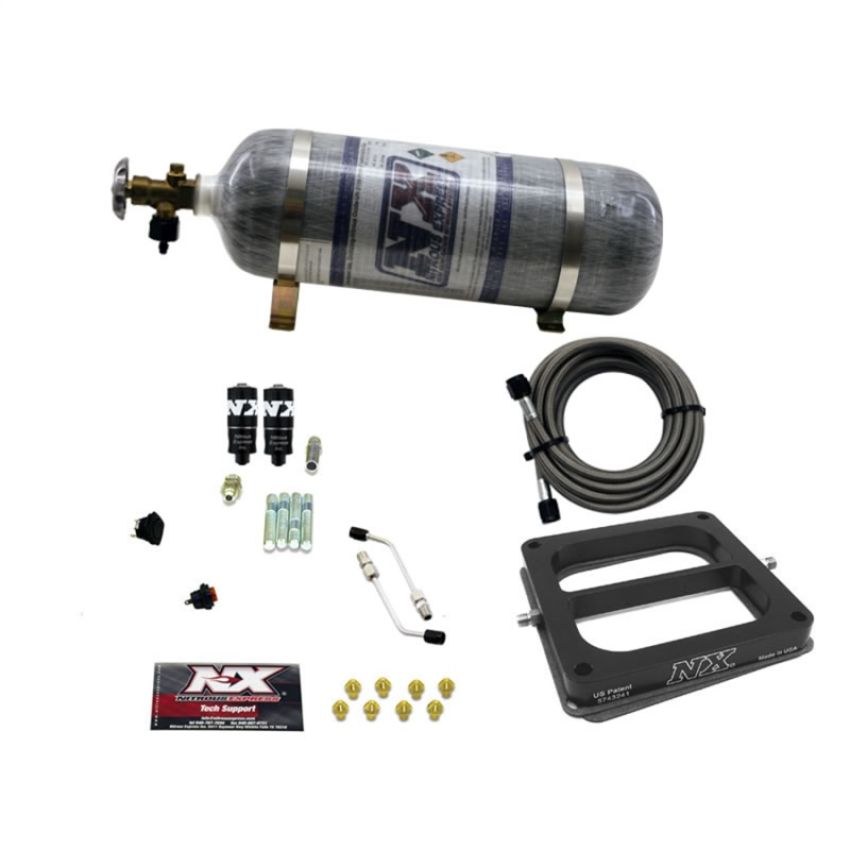 Nitrous Express 40070-12 Dominator HITMAN (100-150-200HP) WITH COMPOSITE BOTTLE
