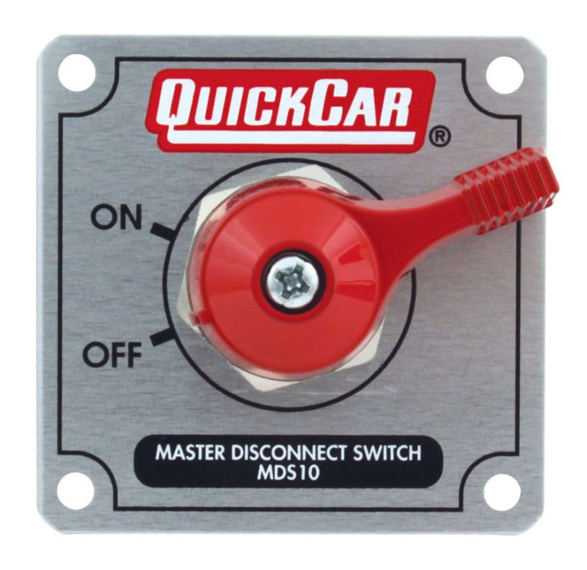 QUICKCAR RACING PRODUCTS QRP55-022 MDS10A Switch  Silver W/ Alternator Posts