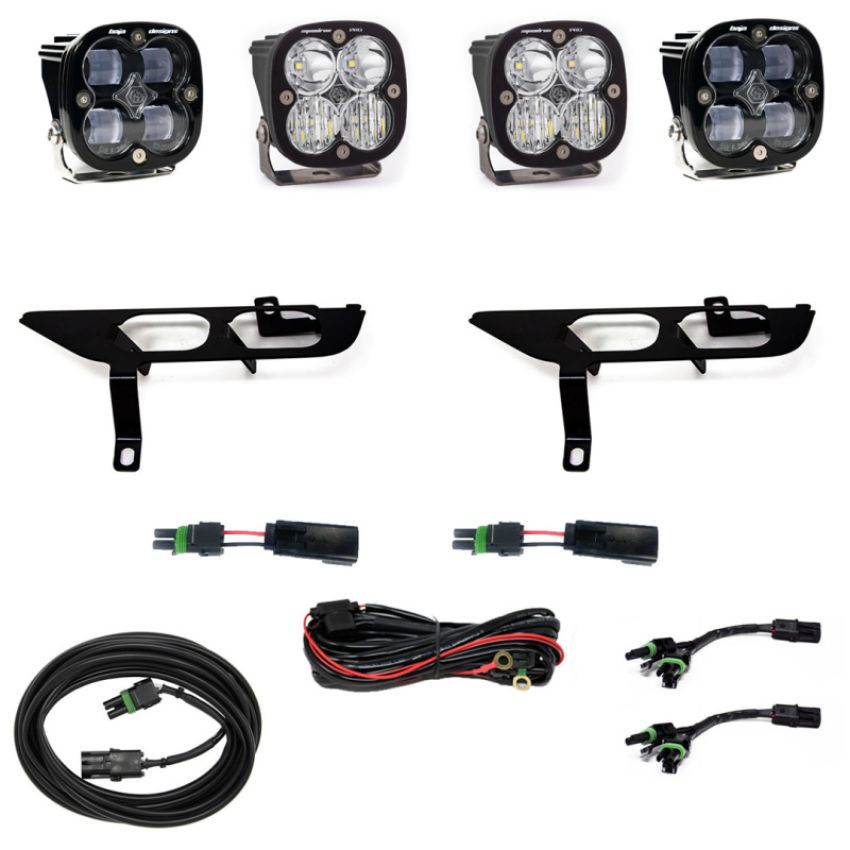 Baja Designs 447870 Squadron SAE/Pro Fog Pocket Light Kit