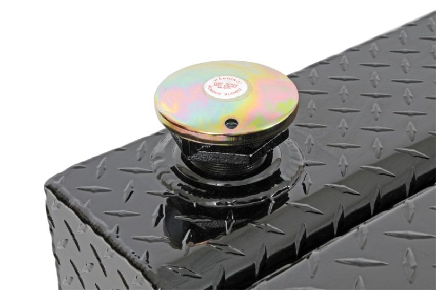Dee Zee DZ92740B Deezee Universal Tanks - Combo Black Tread Aluminum (43 Gal)