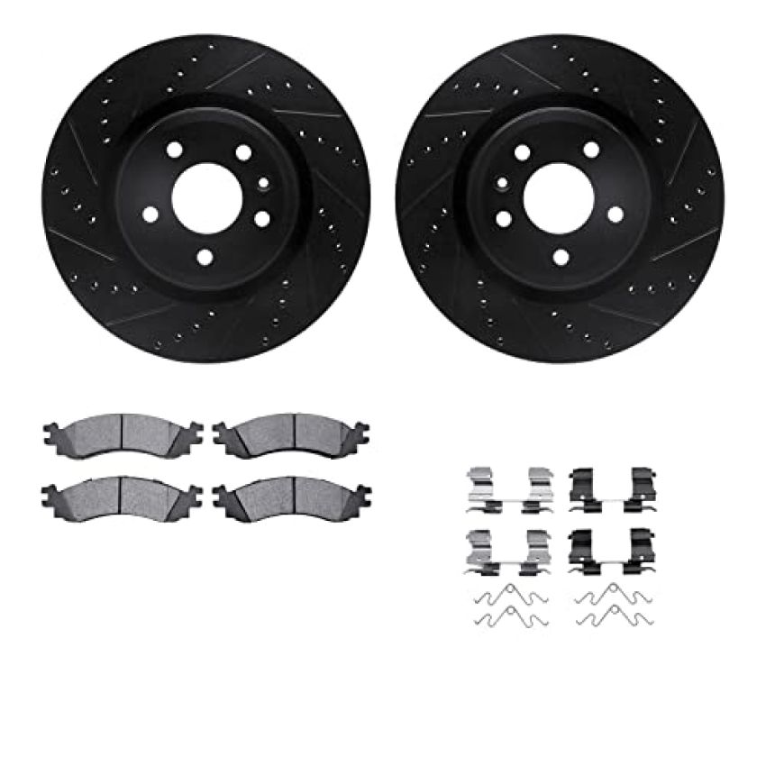Dynamic Friction 8612-54023 Rotor Kit