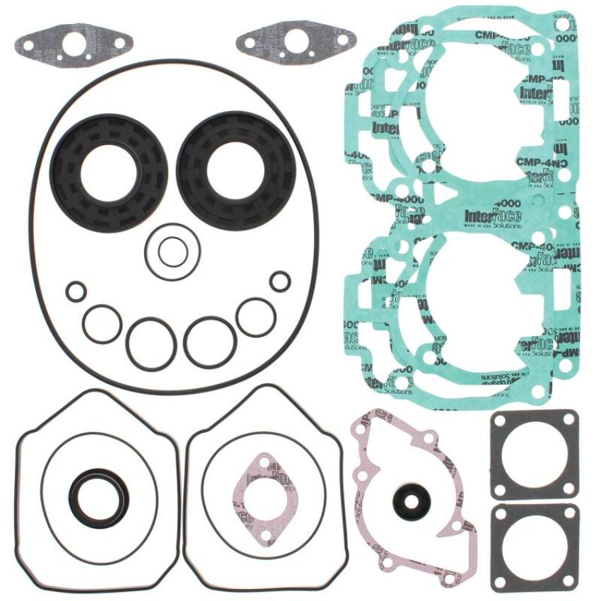 Vertex Pistons 711260 Vertex Gaskets 2000 Ski-Doo Formula Z Complete Gasket Kit w/ Oil Seals