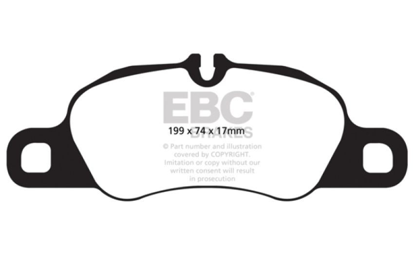 EBC Brakes DP32057C Redstuff Ceramic Low Dust Brake Pads