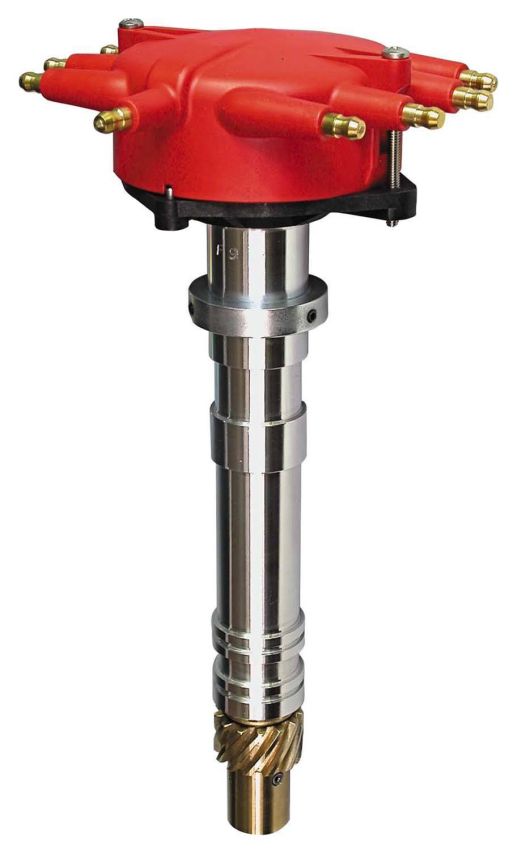 MSD IGNITION MSD8486 Chevy V8 Distributor Tall Block W/Crab Cap