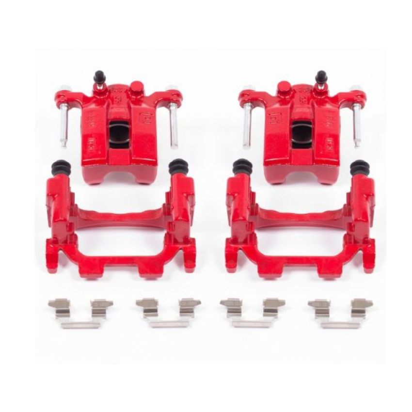 PowerStop S6036 Red Powder Coated Calipers