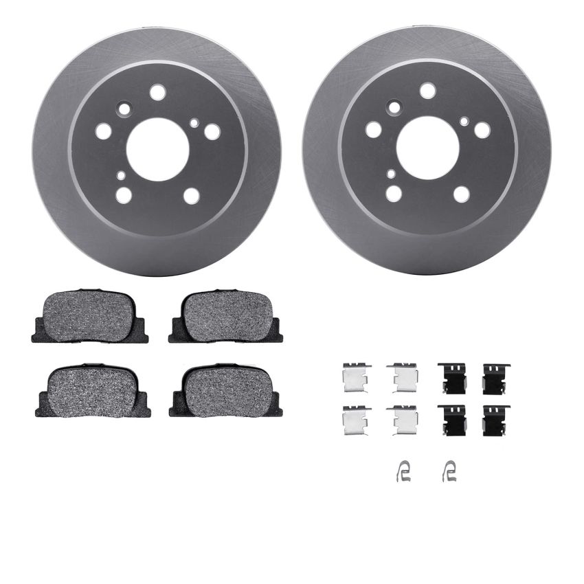 Dynamic Friction 4512-76107 Rotor Kit