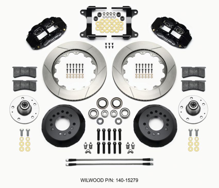 Wilwood 140-15279 Narrow Superlite 6R Front Hub Kit 14.00in 82-92 Camaro//Firebird