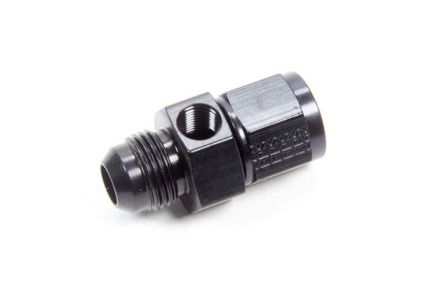 FRAGOLA FRG495006-BL Gauge Adapter Fitting #8 Male to #8 Female Black