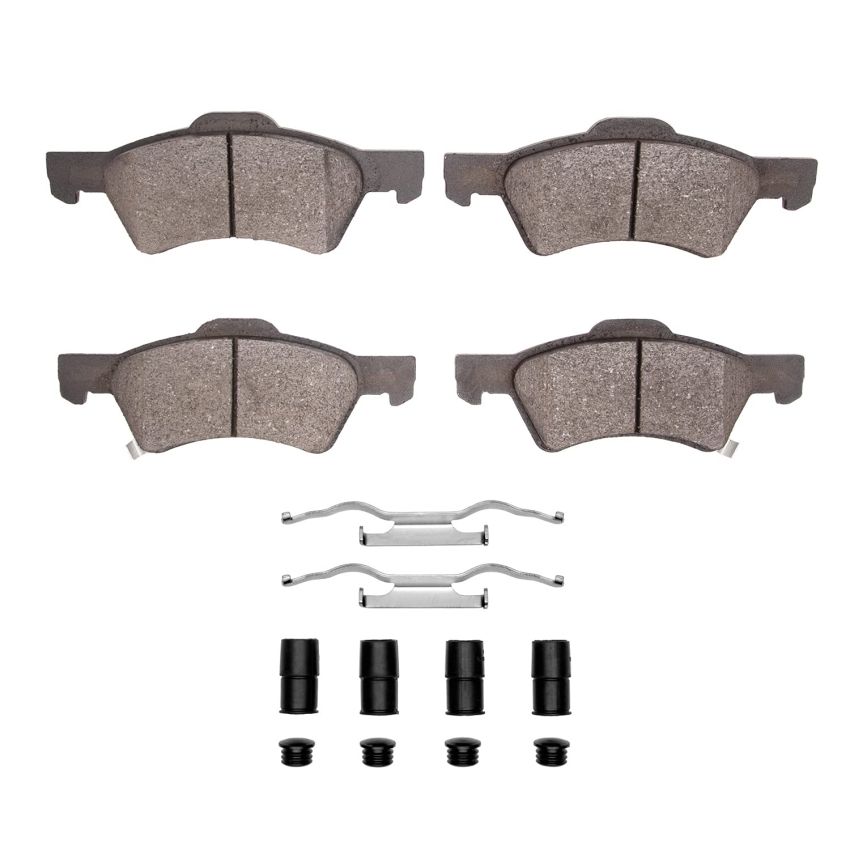 Dynamic Friction 1551-0857-01 Brake Pad Kt