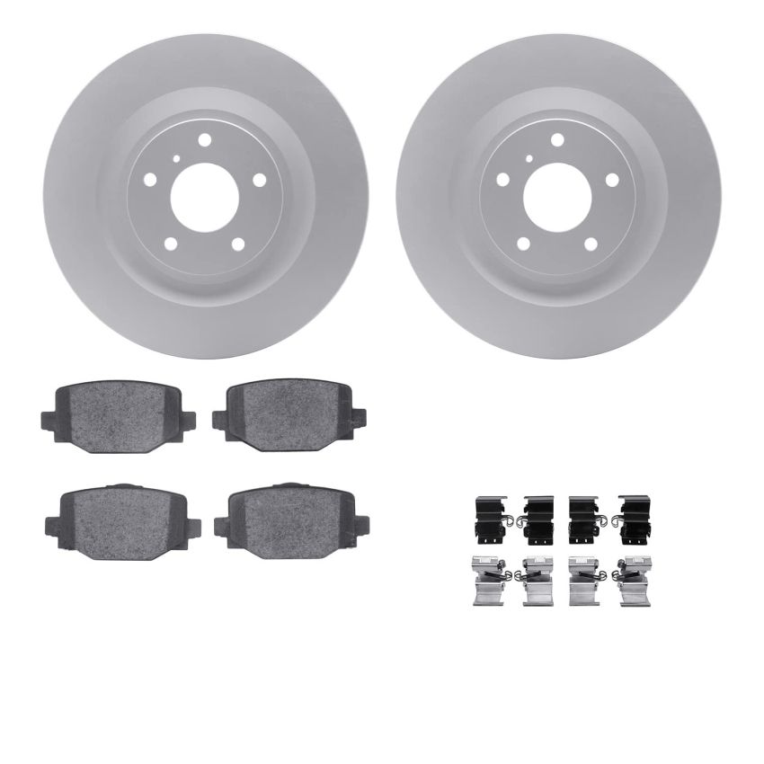 Dynamic Friction 4512-68030 Rotor Kit