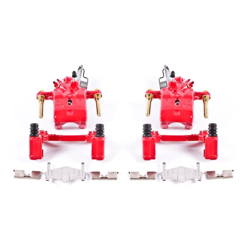 PowerStop S2000 Red Powder Coated Calipers