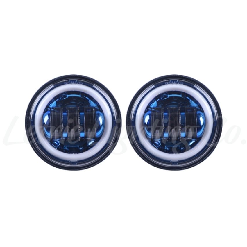 Letric Lighting 4.5 Passg Lamps Blue/Full Halo