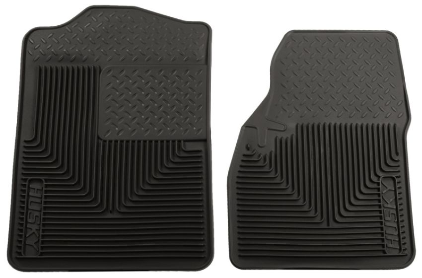 HUSKY LINERS HSK51041 Heavy Duty Floor Mats- Black