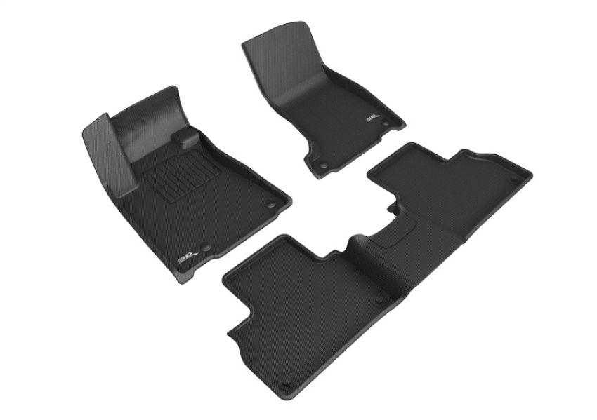 3D MAXpider L1MR00901509 19-23 Maserati Levante Kagu Floor Mat- Black R1 R2