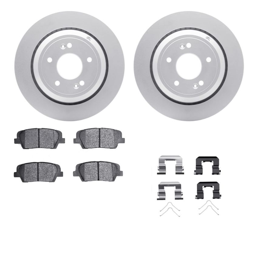 Dynamic Friction 4512-03144 Rotor Kit