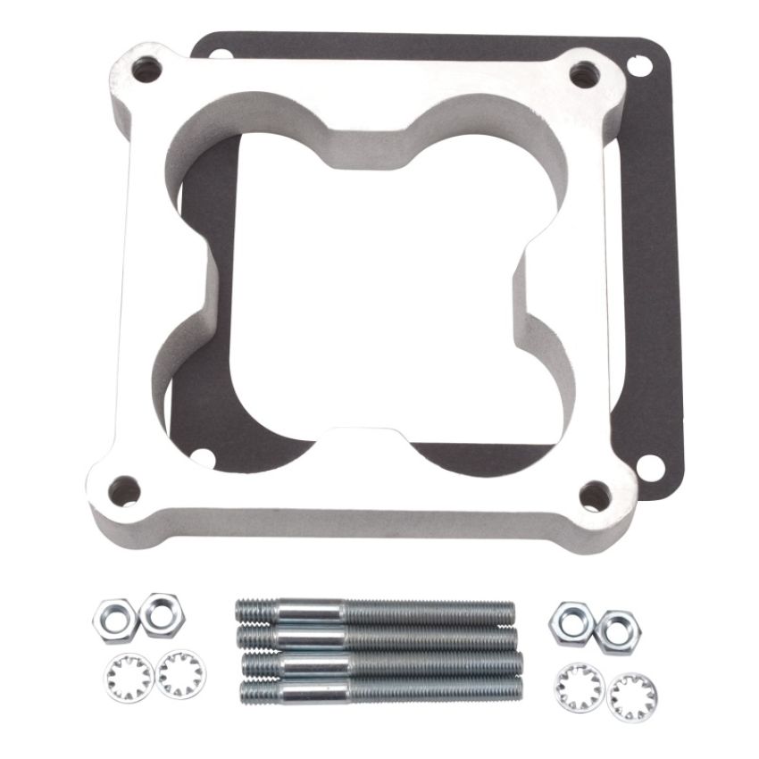 EDELBROCK EDE8718 Carburetor Spacer - 1in Cloverleaf - 4500