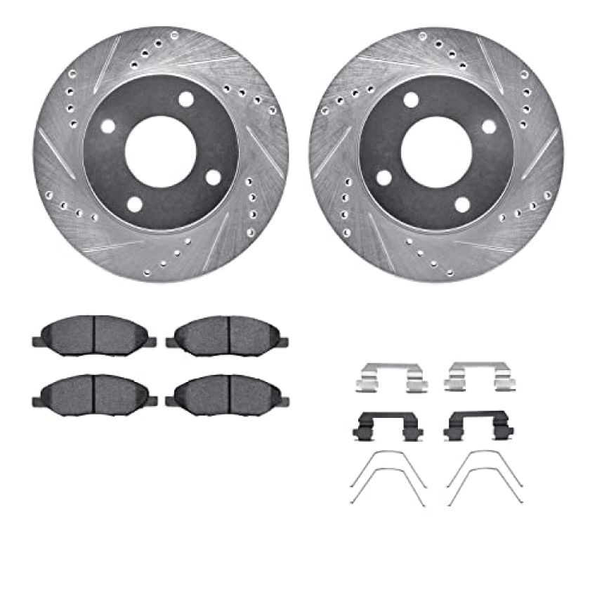 Dynamic Friction 7512-67070 Rotor Kit