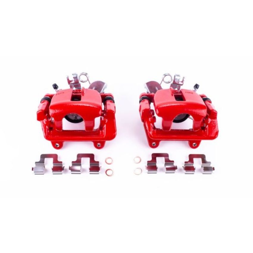 PowerStop S3414 Red Powder Coated Calipers