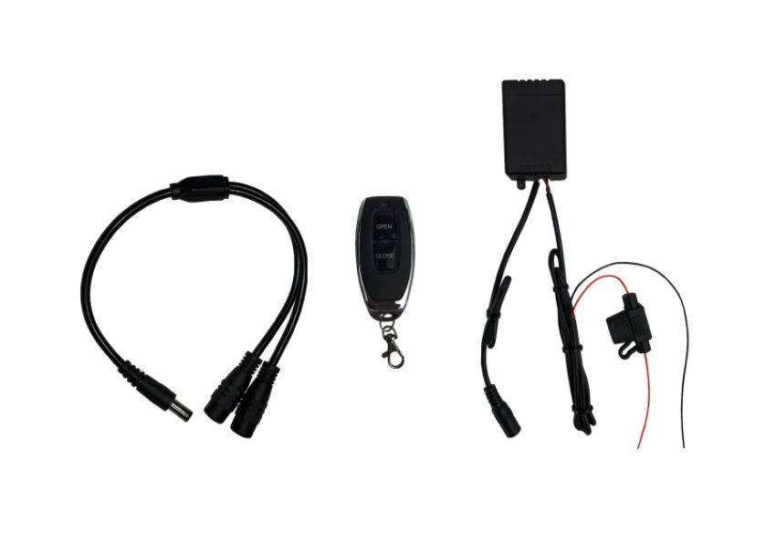 Granatelli Motor Sports 303510R-D 1-Touch Switch -Exhaust Cut out System - Remote Controlled- Dual Exh. Cut Out