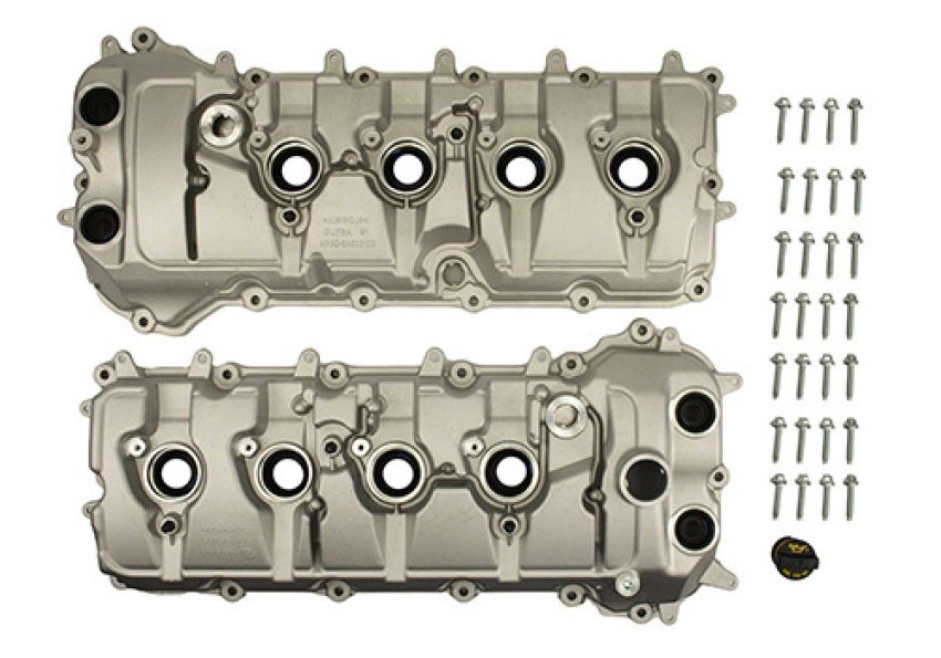 Ford Racing M-6067-M52S 2020 Predator 5.0L/5.2L Aluminum Cam Cover-Pair