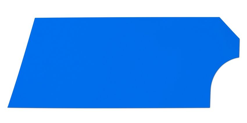 FIVESTAR FIV34001-21051-CBL Door High Impact Plastic Blue Left