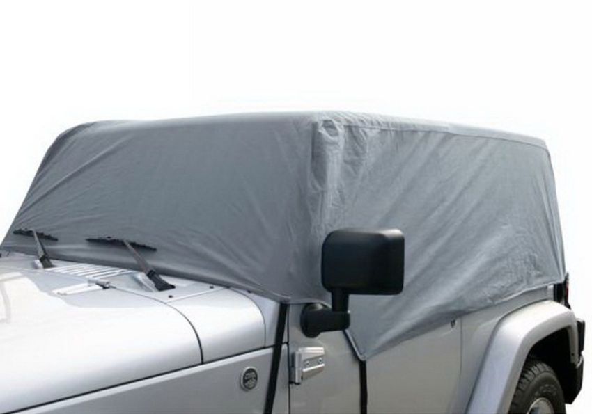 Rampage 1263 2007-2018 Jeep Wrangler(JK) Car Cover 4 Layer - Grey
