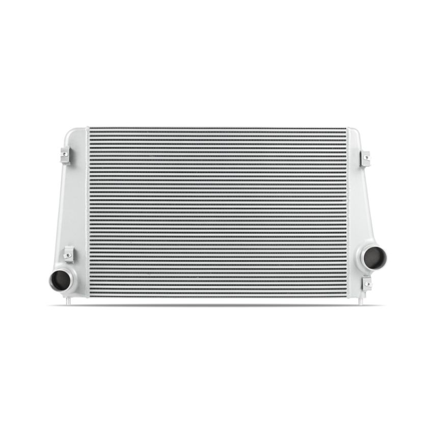 Mishimoto MMINT-DMAX-17KSLBK 17-19 GM L5P Duramax Intercooler Kit - Silver w/ WBK Pipes