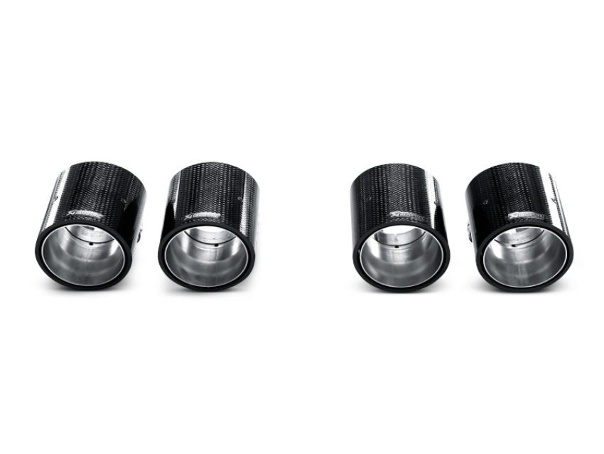Akrapovic TP-CT/3 Tail pipe set (Carbon)