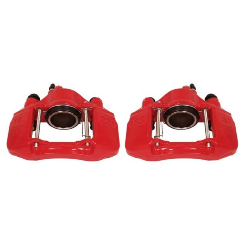 PowerStop S1336A Red Powder Coated Calipers