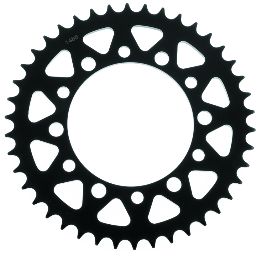 BikeMaster 965238 Honda Rear Steel Sprocket 520 42T - Black