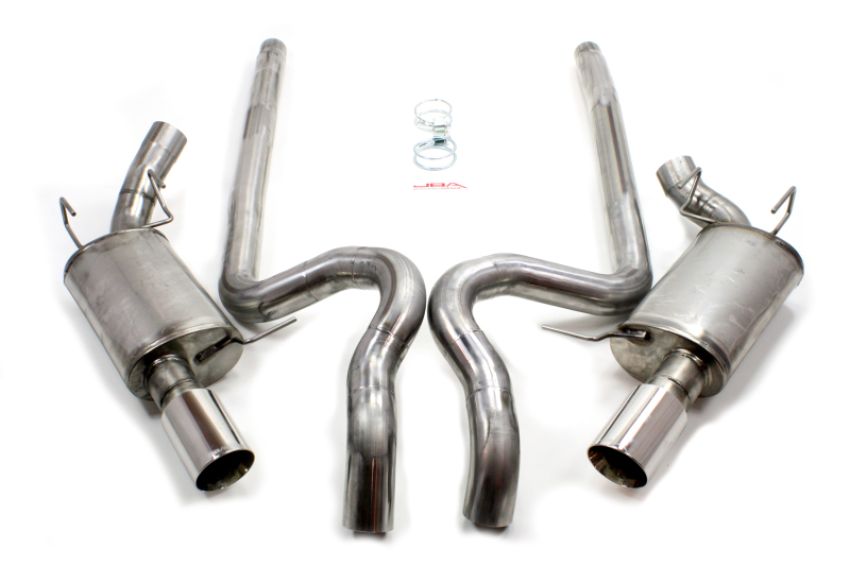 JBA 40-2644 11-14 Ford Mustang GT/GT500 5.0L/5.4L/5.8L 409SS Dual Rear Exit Cat-Back Exhaust