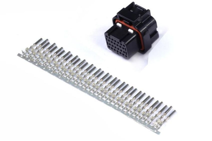 Haltech HT-039011 AMP 26 Pin 4 Row 3 Keyway Superseal Connector Plug & Pins
