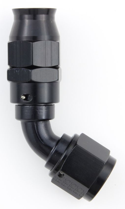 FRAGOLA FRG686006-BL Hose Fitting #6 60 Deg PTFE Black