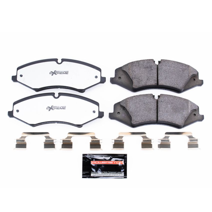 PowerStop Z36-1425 PowerStop - Z36 Truck and SUV Carbon-Fiber Ceramic Brake Pads with Hardware Kit