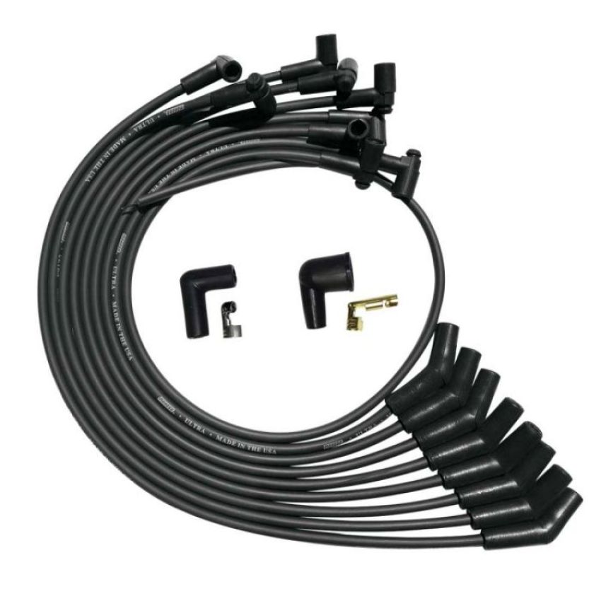 MOROSO MOR51070 Ultra Plug Wire Set SBF 260-302 Black