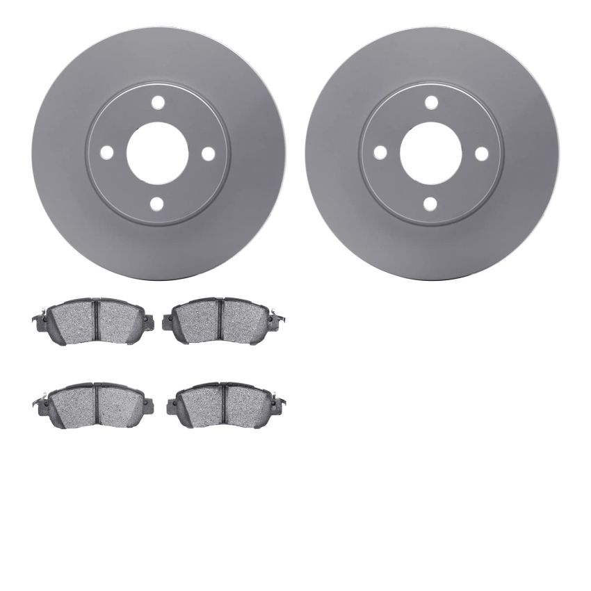 Dynamic Friction 4502-67158 Rotor Kit