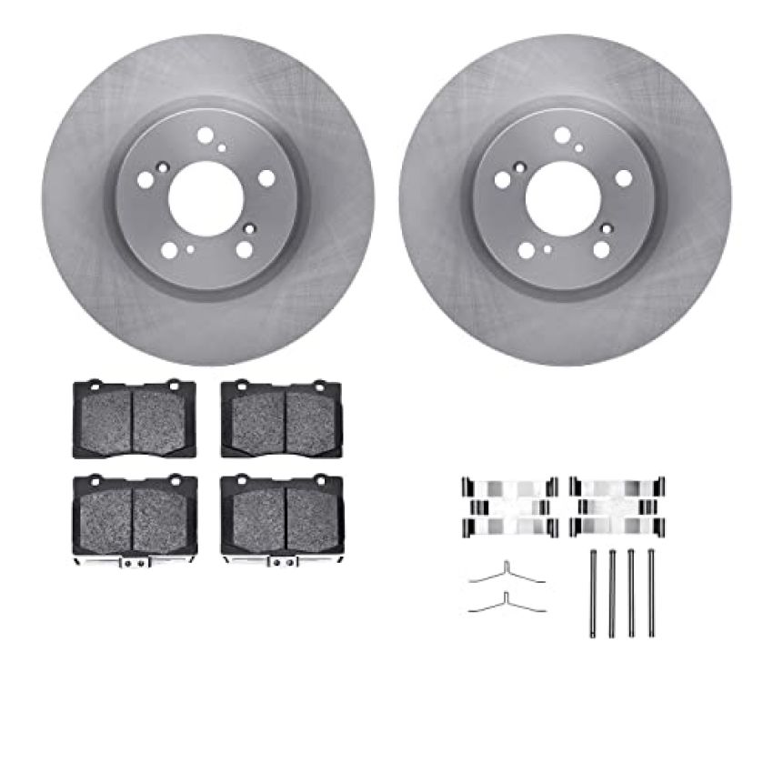 Dynamic Friction 6512-58118 Rotor Kit