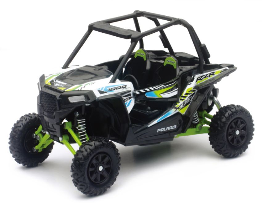 New Ray Toys 57593C Polaris RZR XP1000 (White Lightning)/ Scale - 1:18