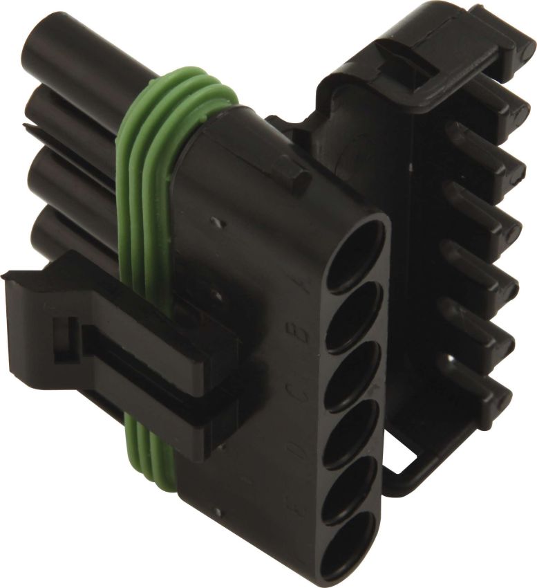 QUICKCAR RACING PRODUCTS QRP50-360 Female 6 Pin Connector-