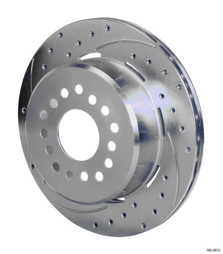 Wilwood 160-9812 Rotor-1.91in Offset-SRP Drill-RH 12.19 x .810 - 5 Lug