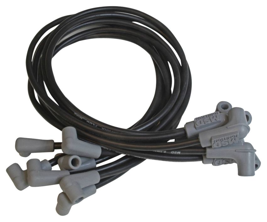 MSD IGNITION MSD31413 8.5MM Spark Plug Wire Set - Black