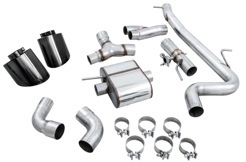 AWE Tuning 3025-33032 18-19 Audi TT RS 2.5L Turbo Coupe 8S/MK3 SwitchPath Exhaust w/Diamond Black RS-Style Tips