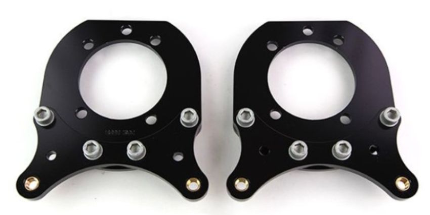 Wilwood 249-5234/35 Brackets (2) - P/S Rear - 12 Bolt C-Clip Eliminator