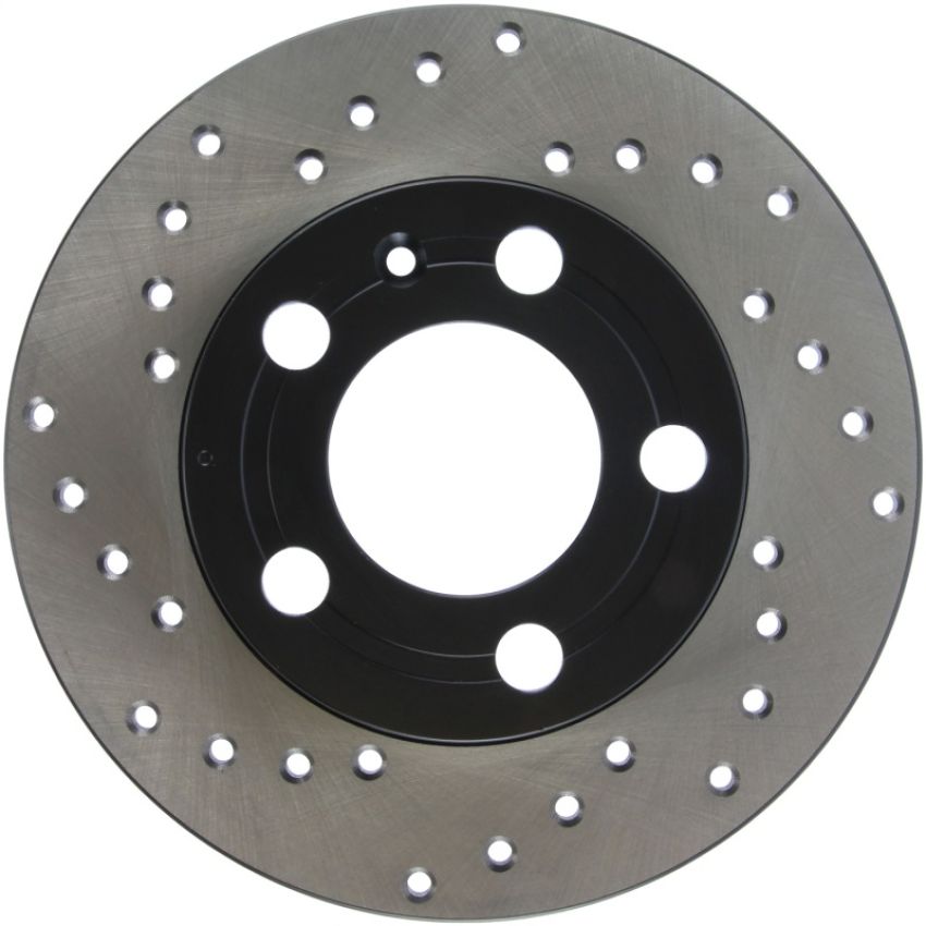 Stoptech 128.33057R 00-06 Audi TT Right Rear Drilled Rotor