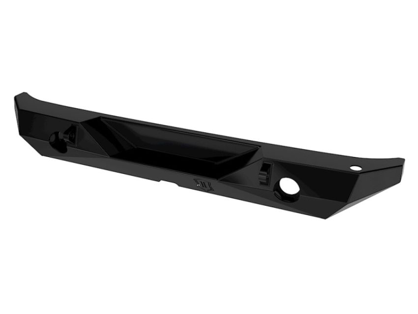 ICON 25219 07-18 Jeep Wrangler JK Pro Series 2 Rear Bumper w/Lights (Factory Hitch)