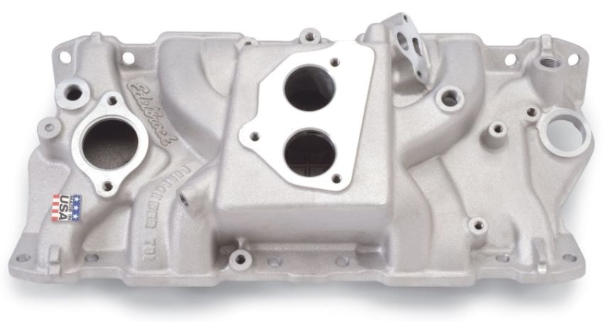 EDELBROCK EDE3704 SBC Performer TBI Manifold - w/EGR